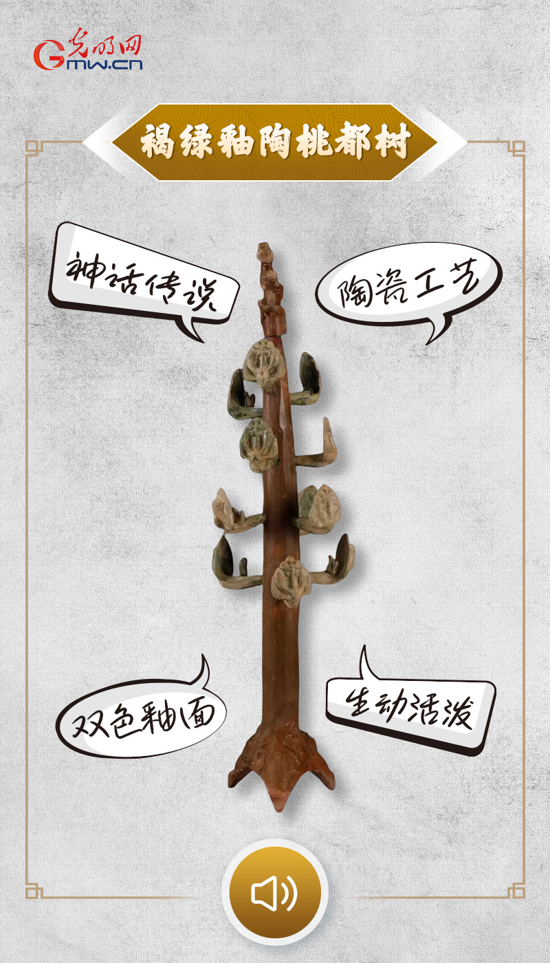 “文物会说话”有声海报｜传说中的神树IP，成为东汉时期最潮“谷子”